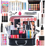 Joyeee All-In-One Makeup Gift Set Travel Makeup Kit Complete Starter Makeup Bundle Lipstick Concealer Lipgloss Blushes Powder Eyeshadow Palette Cosmetic Palette for Teen Girls & Adults #10