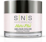 SNS Gelous NOS10 Nail Dipping Powder, Bubble Bath, 43 G