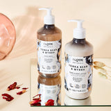 I Love Naturals Tonka Bean & Myrrh Hand & Body Lotion, Essential Oils of Patchouli & Myrrh, Crafted with Ingredients Such as Shea Butter, 100% Recycled Bottle & Vegan-Friendly - 500Ml