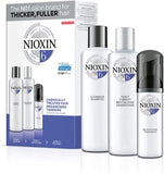 NIOXIN System 6 Trio Pack, Cleanser Shampoo + Scalp Therapy Revitalising Conditioner + Scalp & Hair Treatment (300Ml + 300Ml + 100Ml), for Chemically Treated Hair with Progressed Thinning