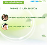 Mamaearth Ubtan Body Lotion with Turmeric & Kokum Butter for Glowing Skin – 400 Ml