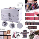 Joyeee All-In-One Makeup Gift Set Travel Makeup Kit Complete Starter Makeup Bundle Blushes Lipstick Concealer Lipgloss Powder Eyeshadow Palette Cosmetic Palette for Teen Girls & Adults #8