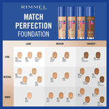 Rimmel London Match Perfection Foundation 30 Ml -Fair Beige #082