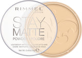 Rimmel London Stay Matte Pressed Powder, Pink Blossom, 0.49 Ounce