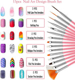 MAGIC ARMOR Acrylic Nail Kit with Everything Gel Nail Polish Set Starter Kit for Coffin Nails with 12W LED UV Nail Lamp Nail Art Tool Foundation & Base Top Coat Gel Nail Kit for Nails Acrylic Nail Kit