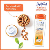 Yutika Nourishing Soft Touch Body Lotion Almond Intensive 300Ml (Pack of 2)