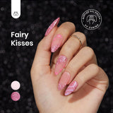 Beetles Reflective Gel Nail Polish, Fairy Kisses Hot Pink Nails 15ML Glitter Diamond Gel Summer Color Soak off Sparkle Gel Polish Nail Lamp Nail Art Manicure Salon DIY at Home