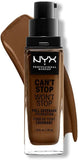 NYX Professional Makeup Can'T Stop Won'T Stop Full Coverage Liquid Foundation - 22.3 Walnut