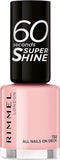 Rimmel London 60 Seconds Super Shine Nail Polish, 262 Ring a Ring O Roses 8Ml