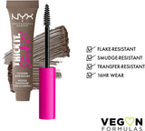 NYX Professional Makeup, Brow Mascara, Thickening and Taming, Thick It Stick It, 19 G