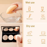 Makeup Blender Sponges, 8 Pack Cosmetic Tool Professional Beauty Makeup Set, Dry & Wet Use Makeup Sponge Egg for Powder Cream or Liquid