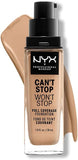 NYX Professional Makeup Can'T Stop Won'T Stop Full Coverage Liquid Foundation - 7.5 Soft Beige