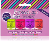 Piggy Paint Neon Nail Polish Set, 14 Ml (4 Pieces)