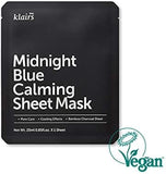 KLAIRS Midnight Blue Calming Sheet Mask, 1Ea/ 25Ml, 0.03 Kg Pack of 1