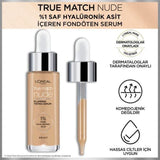 L'Oreal Paris True Match Nude Plumping Tinted Serum Tan 6-7