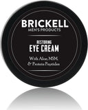 Brickell Men'S Restoring Eye Cream for Men, Natural and Organic anti Aging Eye Balm to Reduce Puffiness, Wrinkles, Dark Circles, Crows Feet and under Eye Bags, 5 Ounce, Unscented