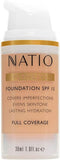 Natio SPF15 Flawless Foundation, Light Medium, 30Ml