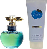 Luna for Women by Nina Ricci 2 PC Gift Set (EDT 2.7 Oz + B/L 3.4 Oz)