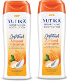 Yutika Nourishing Soft Touch Body Lotion Almond Intensive 300Ml (Pack of 2)