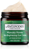 Antipodes Manuka Honey Skin Brightening Eye Cream for Dark Circles under Eyes – Manuka Honey Cream to Target Blemishes & Puffy Eyes – Blemished Skin, Oily Skin & Acne Prone Skin – 30Ml