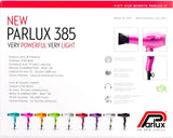 Parlux 385 Powerlight Ceramic & Ionic 2150W Hair Dryer