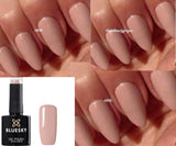 BLUESKY Gel Nail Polish QXG312 [Blindfold] Pink, Nude Soak off LED UV Light - Chip Resistant & 21-Day Wear 10Ml