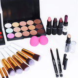 Joyeee All in One Makeup Kit, Multipurpose Cosmetic Gift Surprise, Includes Naked Eyeshadow Pallet, Lipstick Set, Concealer Palette, Makeup Brush Kit, Compact Powder, Waterproof Mascara Etc