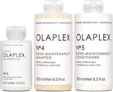 Olaplex Pack: No.3 + No.4 + No.5 - Bond Maintenance System Kit - 600Ml (1X 100Ml + 2X 250Ml)