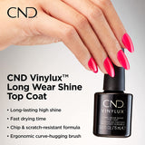 CND CND Vinylux Weekly Top Coat by CND for Women - 0.5 Oz Nail Polish, 68.04 Grams