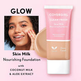 Covergirl Clean Fresh Skin Milk Foundation #600 Rich 30Ml