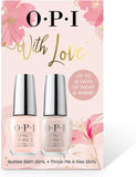 OPI Infinite Shine Duo Gift Set (Bubble Bath, Throw Me a Kiss)