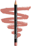 NYX PROFESSIONAL MAKEUP Slim Lip Pencil, Long-Lasting Creamy Lip Liner - Nude Pink