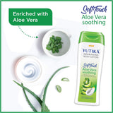 Yutika Softtouch Nourishing Body Lotion for Long Lasting Moisture and Soothing Skin for Men and Women (Aloe Vera, 300Ml)