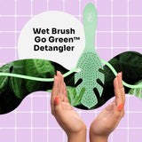 Wetbrush Coconut Oil Infused Go Green Shine Brush