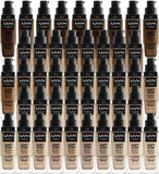 NYX Professional Makeup Can'T Stop Won'T Stop Full Coverage Liquid Foundation - 17 Cappuccino