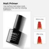 AIMEILI Nail Prep Bond Primer, UV LED Gel Foundation for Acrylic Powder and Builder Gel