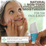 Bio-First - Ultrasensitive Skin Rescue Lotion - Body & Face Moisturizer - Hydrating Skin Care for Eczema, Rosacea, Rashes, or Dry, Itchy Skin - Ph Balanced - Non-Toxic - Hypoallergenic - 100 Ml