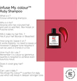 Infuse My. Colour Ruby Shampoo, Ruby, 250 Ml