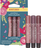 Burt'S Bees Kissable Colour Spring Gift Set, Petal Kisses, 3 Lip Shimmers in Peony, Fig and Watermelon