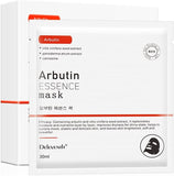 Deleventh Korea Α-Arbutin Essence Facial Mask 30Ml×5Pcs / Anti-Wrinkle, Moisturizing, and Balancing Skin Moisture and Oil for Elastic and Tender Skin, Reduce Rough Dry Lines and Remove Blackheads