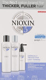 NIOXIN System 5 Trio Pack, Cleanser Shampoo + Scalp Therapy Revitalising Conditioner + Scalp and Hair Treatment (150Ml + 150Ml + 50Ml), for Chemically Treated Hair with Light Thinning