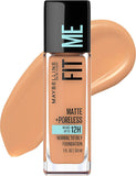 Maybelline Fit Me Matte & Poreless Mattifying Liquid Foundation - Warm Honey 322