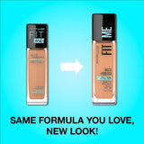 Maybelline Fit Me Matte & Poreless Mattifying Liquid Foundation - Latte 358