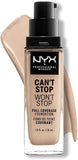 NYX Professional Makeup Can'T Stop Won'T Stop Full Coverage Liquid Foundation - 02 Alabaster