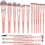 MAANGE Makeup Brushes 18 Pcs Professional Makeup Brush Set Premium Synthetic Eyeshadow Blush Foundation Make up Brushes Travel Kabuki Brushes Set