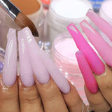 MAGIC ARMOR Acrylic Nail Kit Professional Acrylic Liquid Monomer and Acrylic Powder Set with Acrylic Nail Brush Tips for Acrylic Nails Extension Beginner Kit for Acrylic Nails Extension Beginner Kit