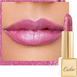 Oulac Infinity Moisture Shine Lipstick - High Shine Shimmery Finish, Super Creamy Texture, Medium to High Coverage - Gluten Free