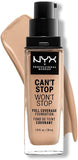 NYX Professional Makeup Can'T Stop Won'T Stop Full Coverage Liquid Foundation - 07 Natural