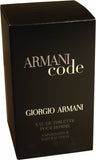 Giorgio Armani Code Eau De Toilette Spray for Men, 75Ml