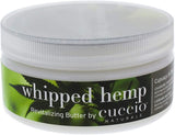 Cuccio Naturale Whipped Hemp Revitalizing Butter - Nourishing, Replenishing Scented Moisturizer Cream - Deep Hydration to Repair Dry Skin - All Natural and Cruelty Free - Cupuacu and Chia - 8 Oz